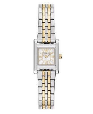 Women's Quartz Two-Hand Two-Tone Stainless Steel Watch, 26mm