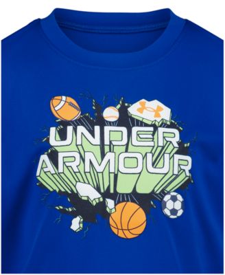 Boys' 2T-7 Tech Sports Burst Short-Sleeve T-Shirt
