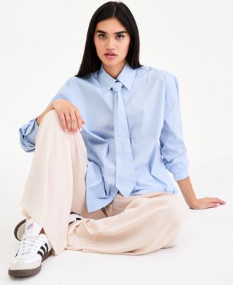 Women's Shirt & Tie, Macy's Exclusive