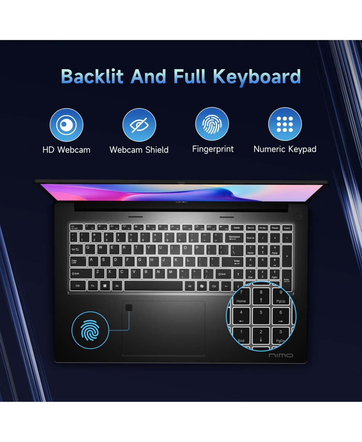 Nimo 17.3" Ips Fhd-Gaming-Laptop