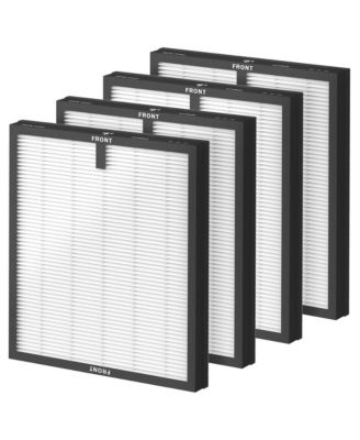 HY4866 Genuine Air Purifier Replacement Filter for HY4866 Air Purifer, 4 Pack, Original Version