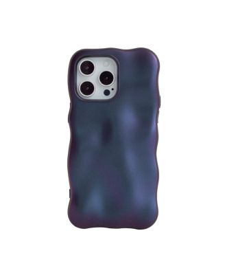 Matte Purple Bubbles iPhone 14 Pro Case