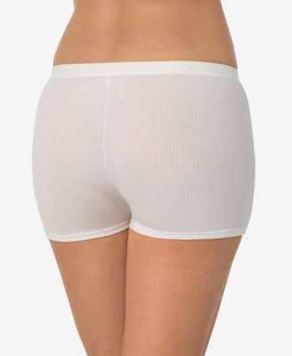 Women's Cabana Cotton Rib Solid Boxer Shorts