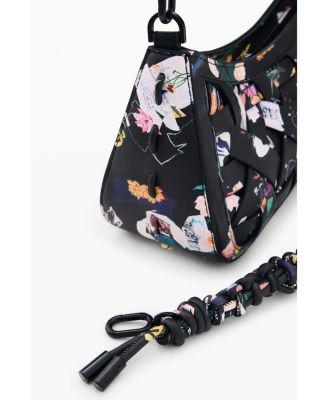 Women's Small braided collage bag