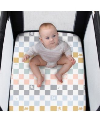 Celestial Multi 3-Pack Fitted Playard Sheets