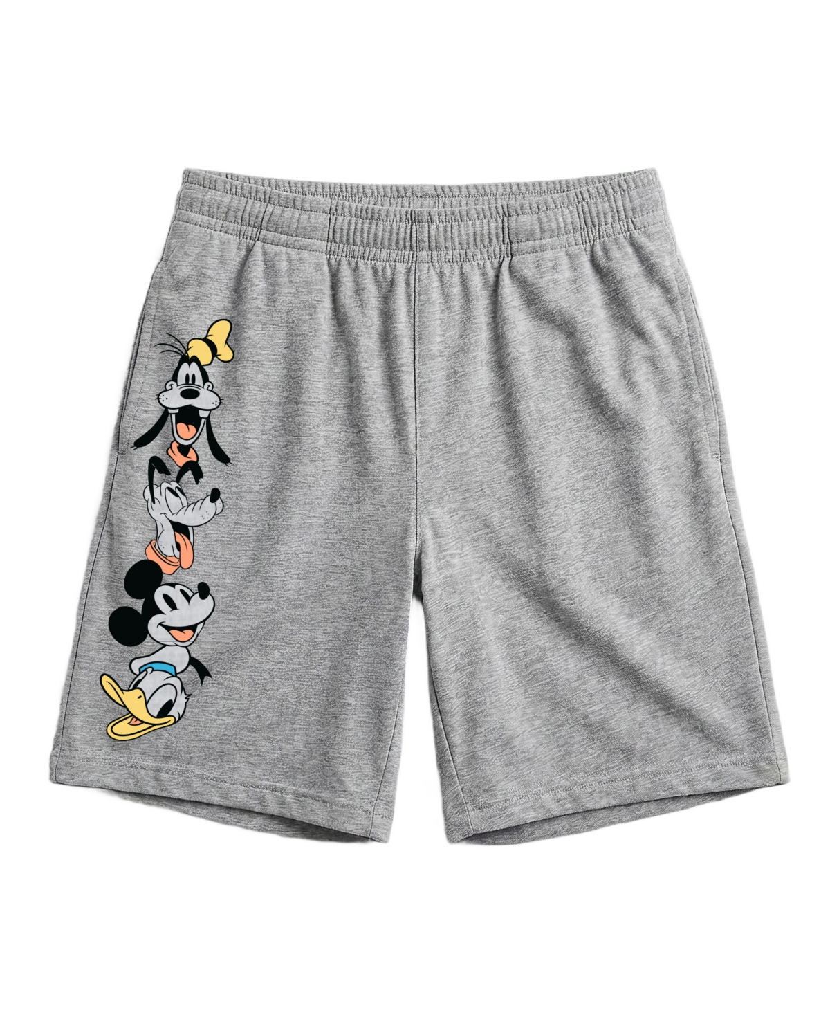 Mickey Mouse Boys' 2T-7 Printed T-Shirt, Sweatshirt and Shorts, 3-Piece Set