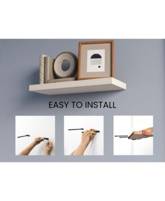 Iva Floating Shelf in Melamine