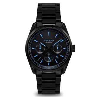 Vincero Men's Reserve Automatic Watch - Sapphire Nebula - Macy's