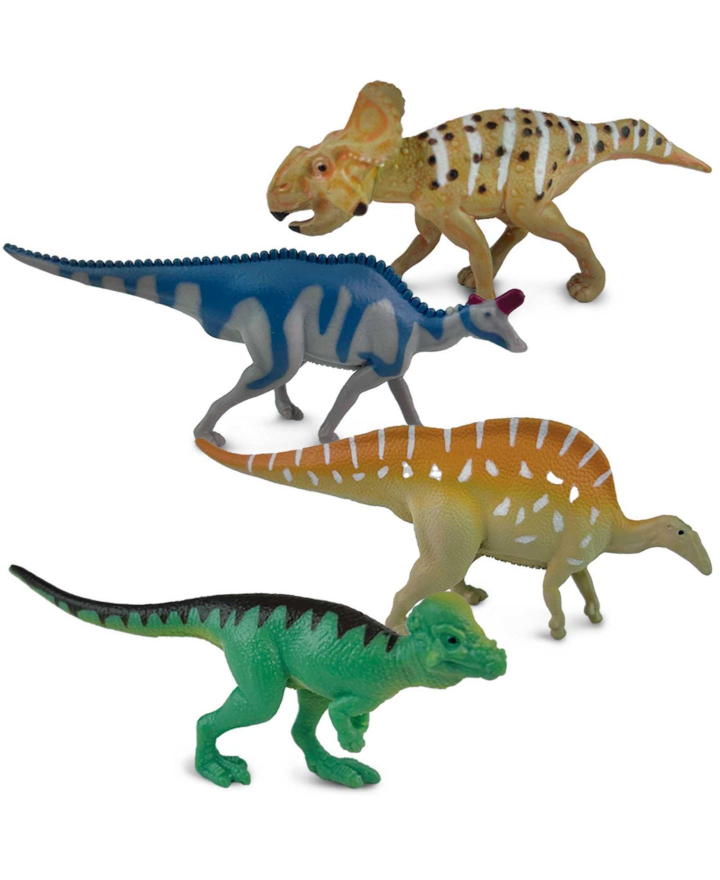 Детские фигурки Safari Ltd. Herbivorous Dinosaurs 11-Piece Figurine Set, Ages 3+ — фото 3