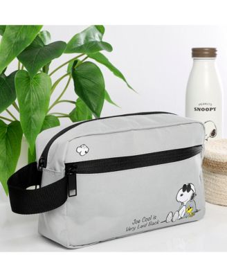Snoopy Belt Bag, Zip Waist Pack, Grey Travel Pouch