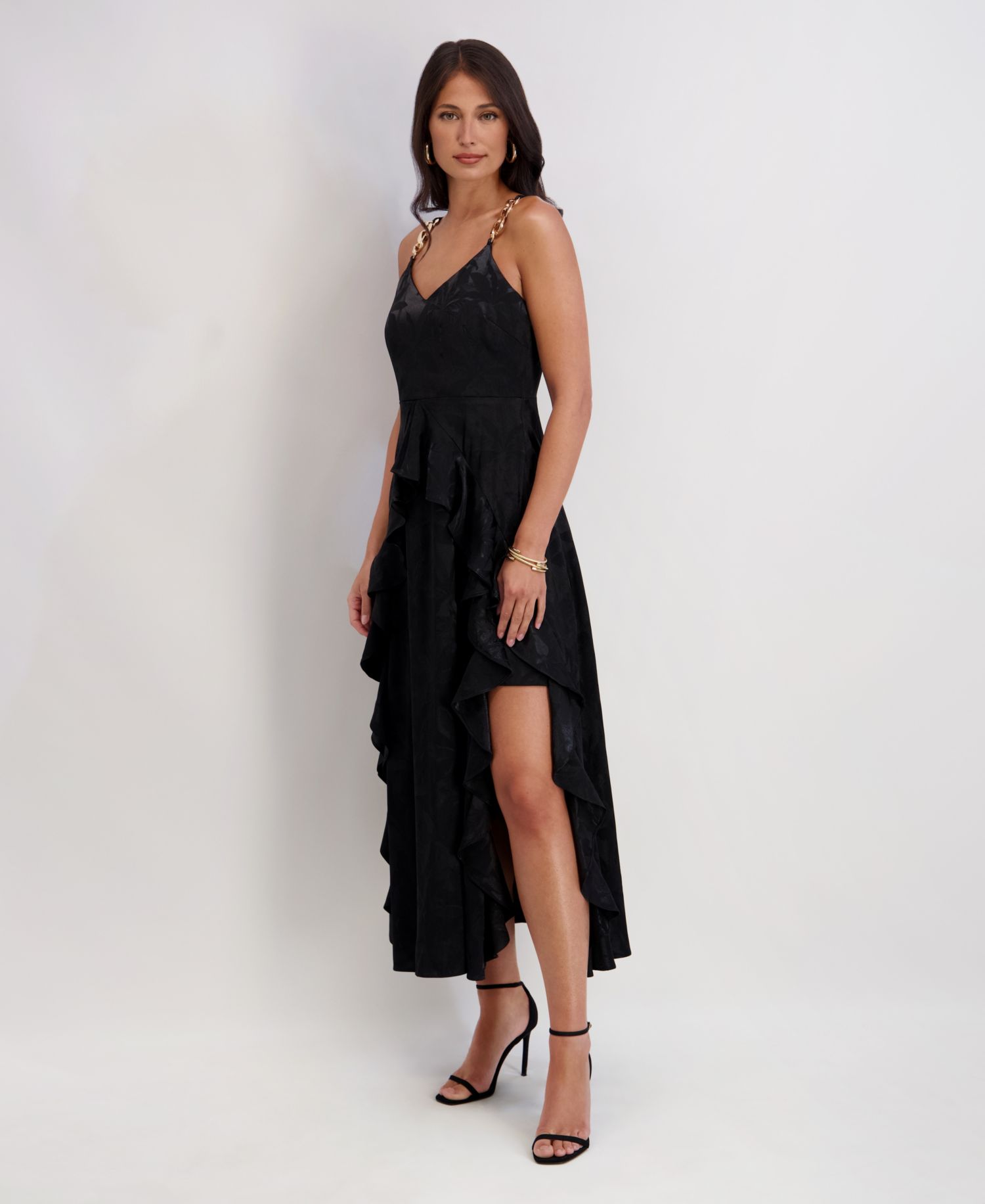 Women's V-Neck Long Dress