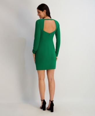 Women's Soft Touch Gab V-Neck Dress