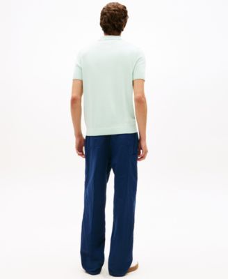 Men's Essential Short-Sleeve Sweater Knit Polo Shirt