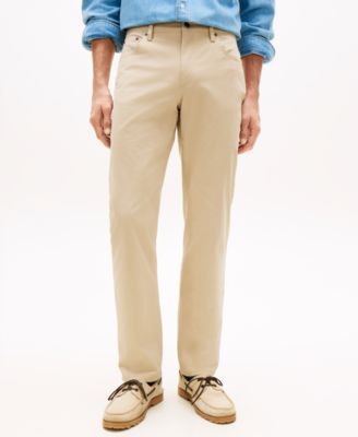 Men's Denton Slim-Straight Five-Pocket Stretch Essential Twill Pants