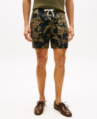Men's Dover 6" Regular-Fit Linen Floral Shorts