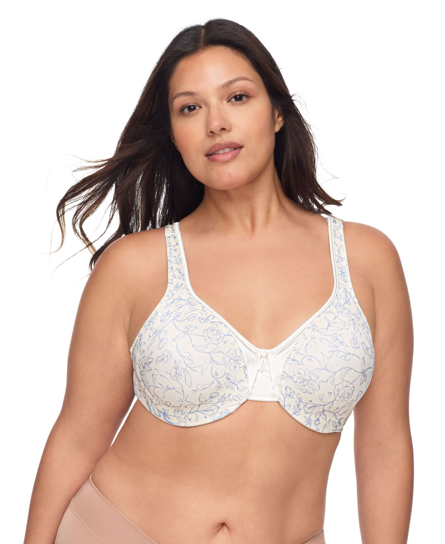 Women's Signature Support Cushioned Underwire for Support and Comfort Underwire Unlined Full-Coverage Bra 35002A