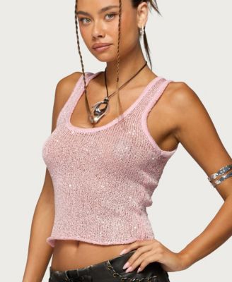 Women's Eleora Sequin Knit Tank Top
