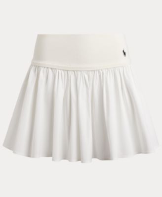 Women's Mid-Rise Flounce A-Line Mini Skirt