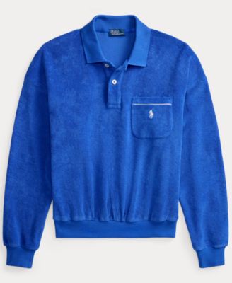 Women's Long-Sleeve Collared Polo Shirt