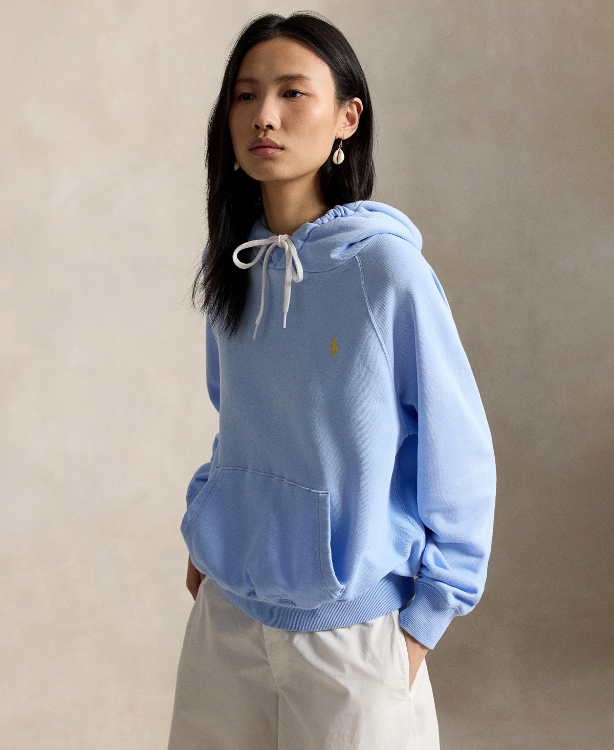 Женские Polo Ralph Lauren Women's Shrunken Fit Hoodie — фото 1