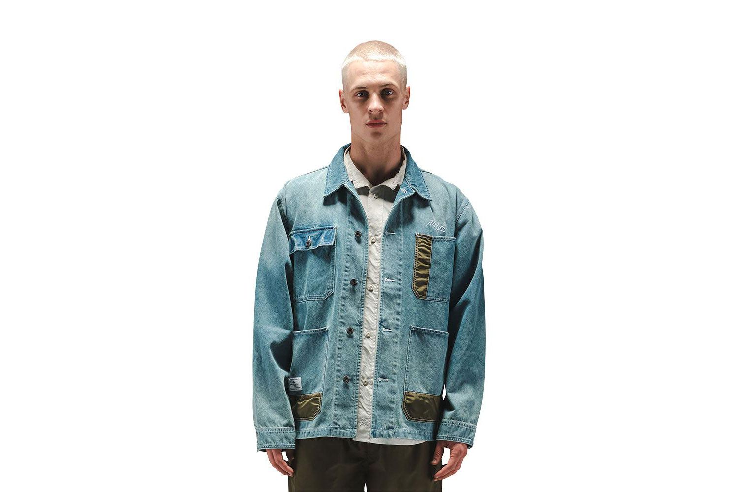 Big & Tall Denim Relaxed Chore Coat