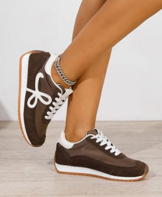 Simone Lace-Up Sneakers