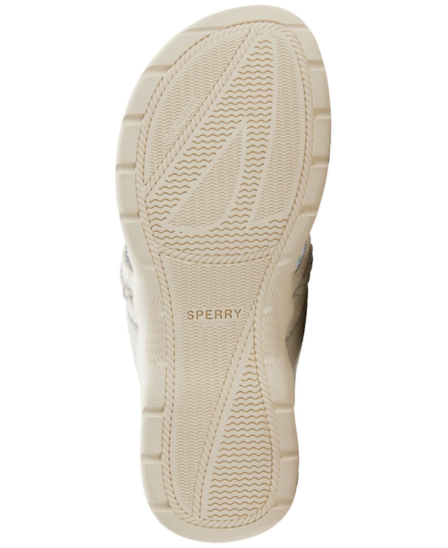 Женские сандалии Sperry Dalia Fish Round Toe Slip-On, цвет: Кремовый — фото 5
