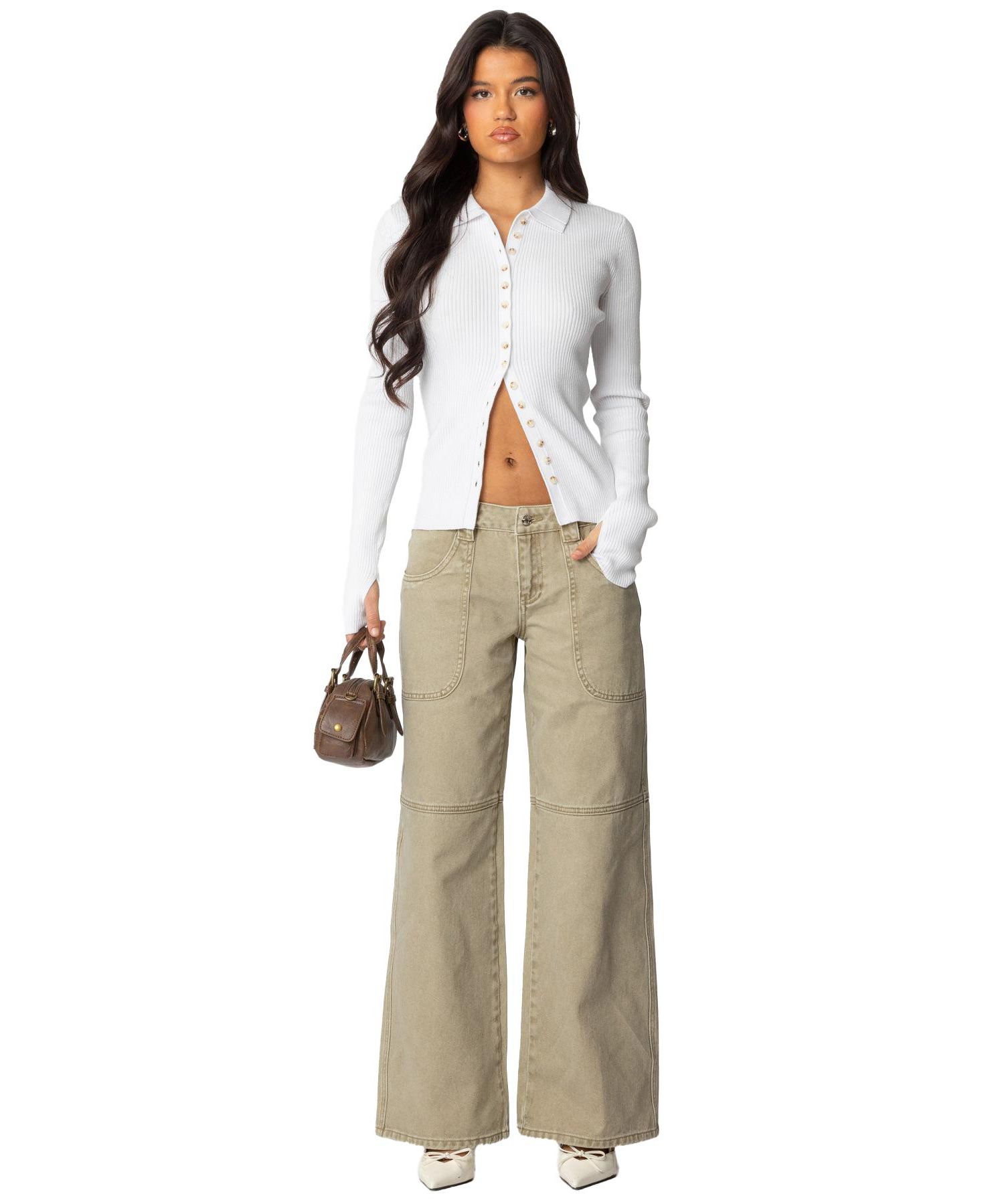 Women's Mirielle Ribbed Knit Cardigan