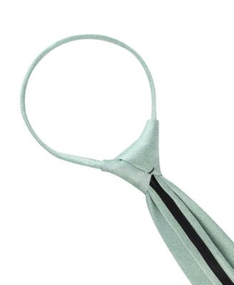 Boys' Marion Solid Pre-Tied Zipper Tie