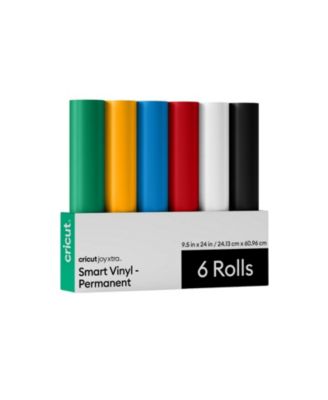 Joy Xtra Smart Vinyl Matless Permanent Vinyl, Variety Sampler - 9.5 in x 24 in (6 ct)