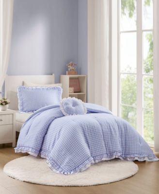 Rowena Breathable Microfiber 3-Pc. Comforter Set, Twin/Twin XL