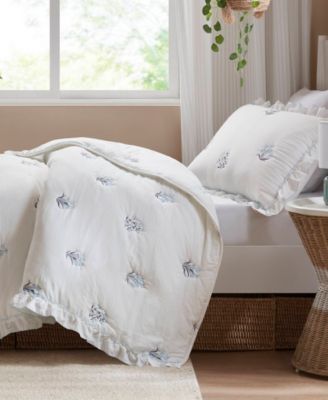 Aglaia Floral Down Alternative 2-Pc. Quilt Set, Twin/Twin XL
