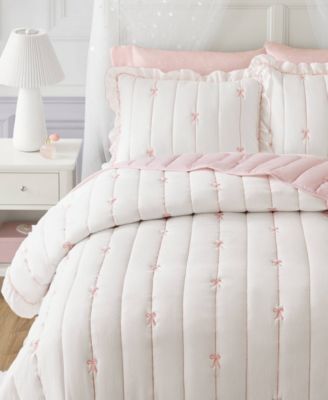 Liv Microfiber Down Alternative 3-Pc. Quilt Set, Full/Queen