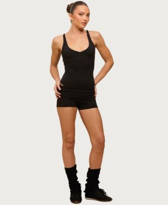 Women's Soraia Foldover Biker Shorts