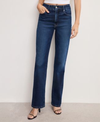 Women's Soft Tech Good True Straight-Fit Jeans, Regular & Plus Size