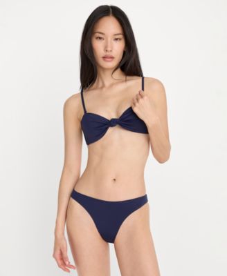 Women's & Plus Size Center-Front Twist Top