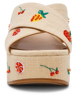 Women's Truthful Crossband Platform Sandals