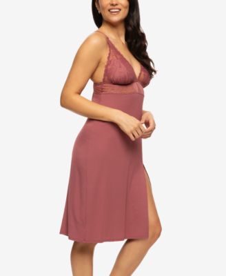 Women's Annalisa Modal and Lace Chemise Style 870236