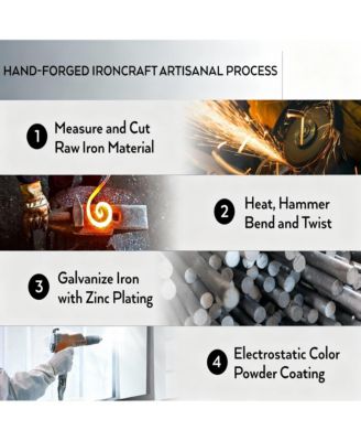 Farmhouse Key Rack - 5 Hooks Wall Organizer for Home Decor