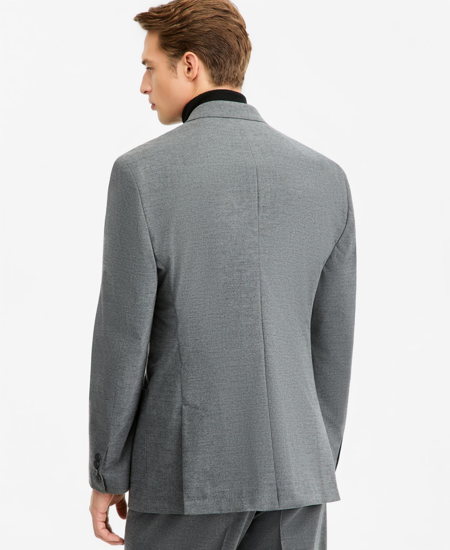 Мужские куртки Calvin Klein Relaxed Suit Separates, цвет: Средний серый — фото 4