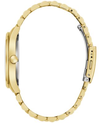 Men's Classic Gold-Tone Stainless Steel Bracelet Watch, 39mm