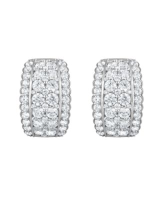 Diamond Earrings (2 ct. t.w.) in 14k White Gold