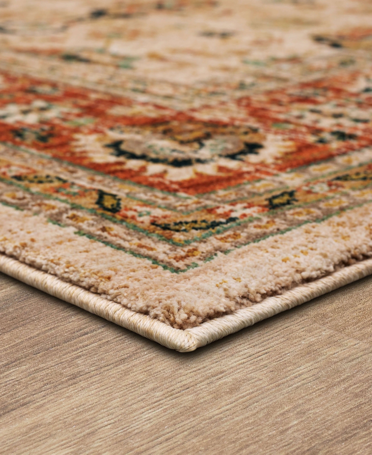 Closeout! Karastan Spice Market Koyna Cream 9'6" x 12'11" Area Rug