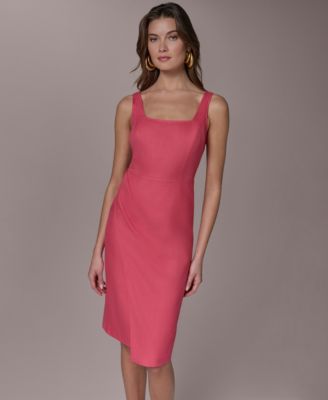 Women's Square Neck Sheath Dress