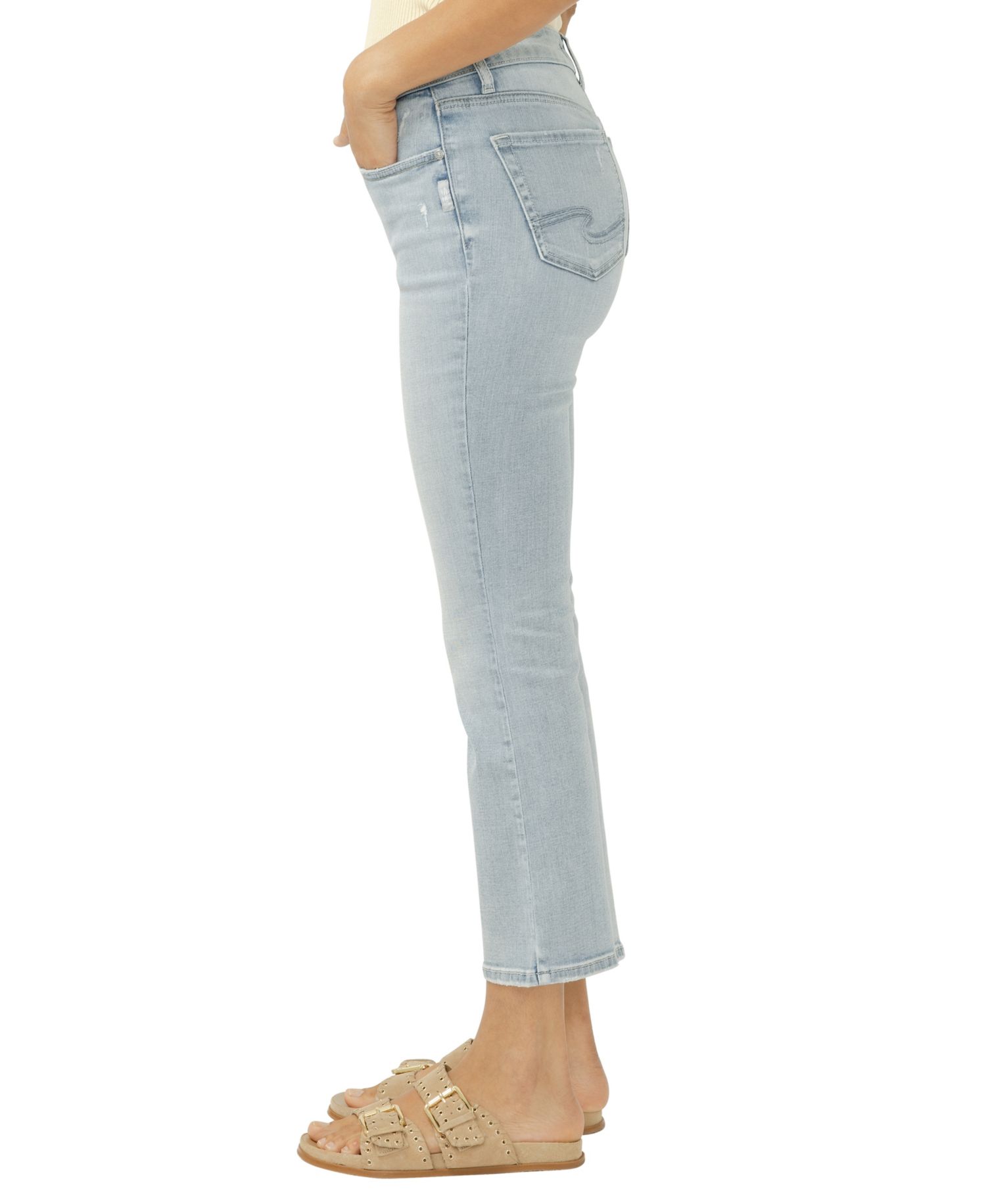 Women's Suki Mid-Rise Luxe Stretch Kick Flare Jeans