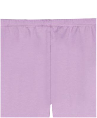 Girls' 2T-6X Plaid Ruffled Tunic and Capri Leggings, 2-Piece Set