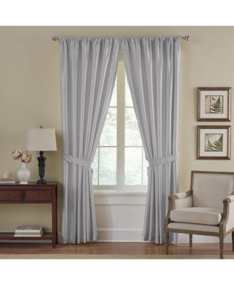 Versailles Faux Silk Blackout Window Curtain