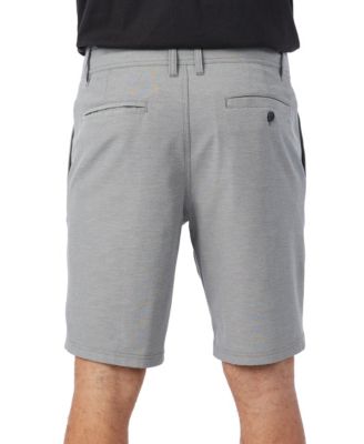 Men's Fixed Waist Regular-Fit Hybrid Shorts