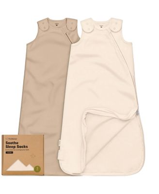 2-Pack Sleep Sacks for Babies, Soothe Sleeping Sack Wearable Blanket, Infant, Toddler, Newborn Swaddle Sack