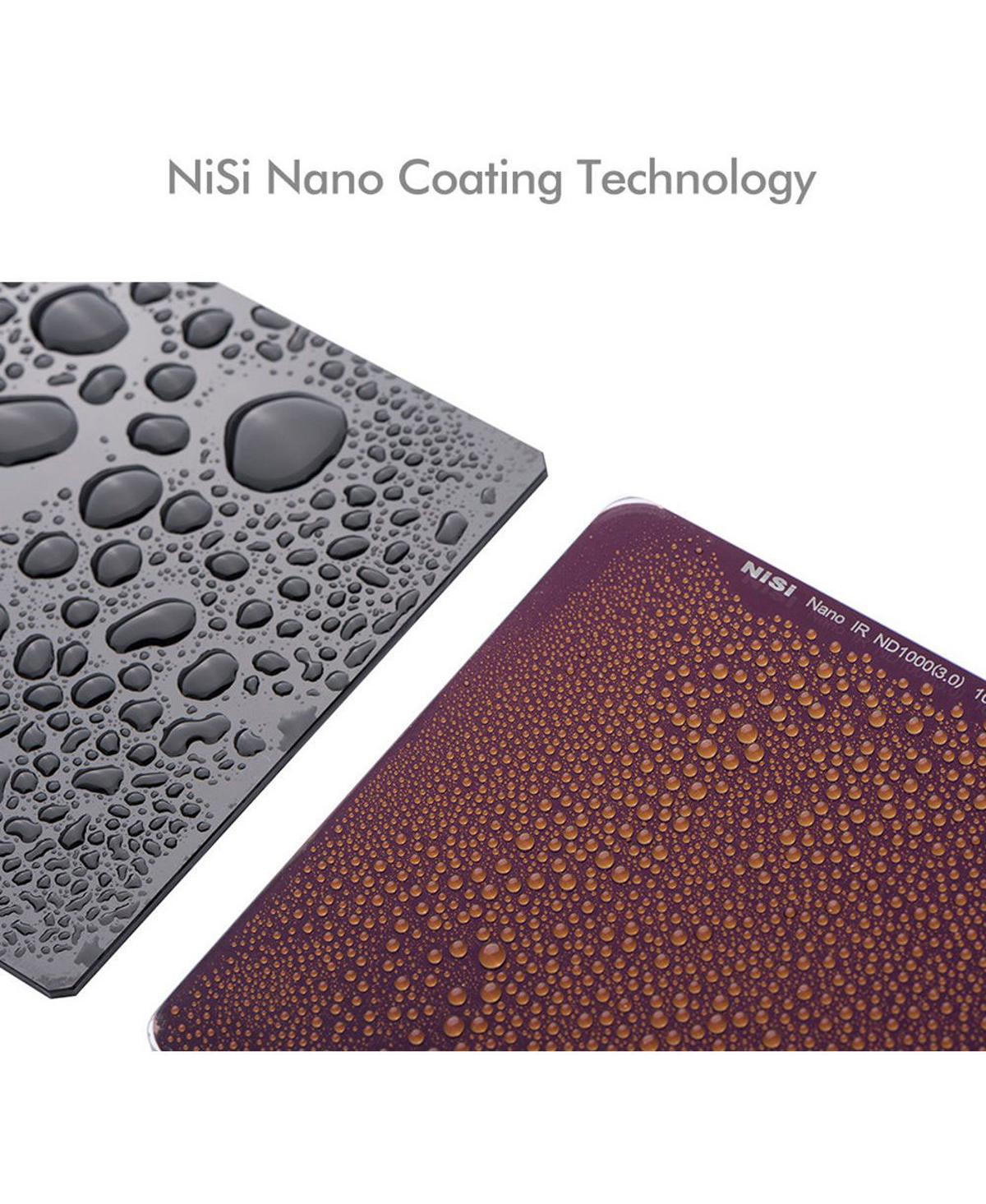 NiSi 75x80mm Nano Ir ND8 0.9 (3-Stop) Neutral Density Filter